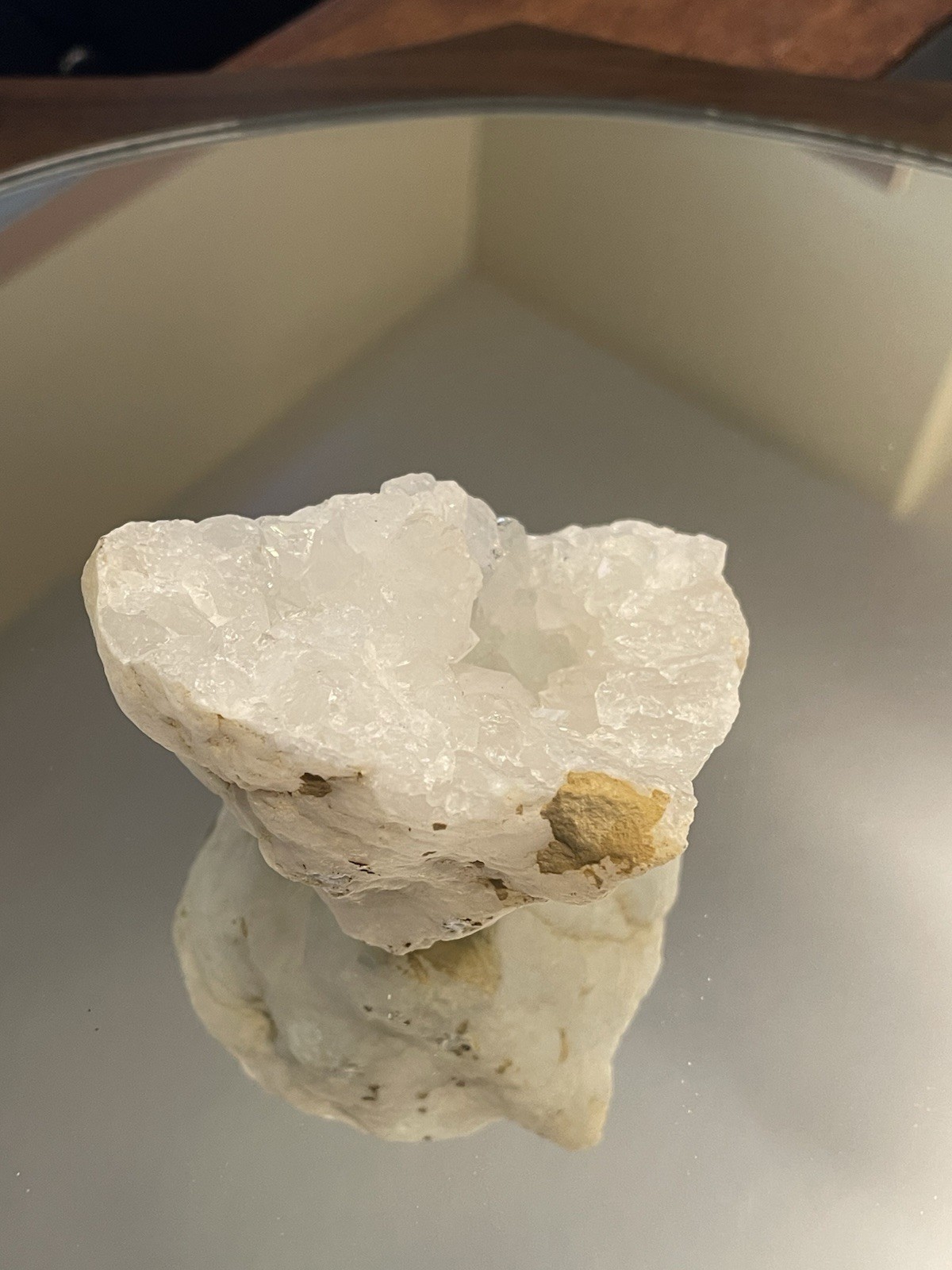 Crystal Quartz Geode, Cluster Geode, 4”x3.5”x2-3/8” (8)