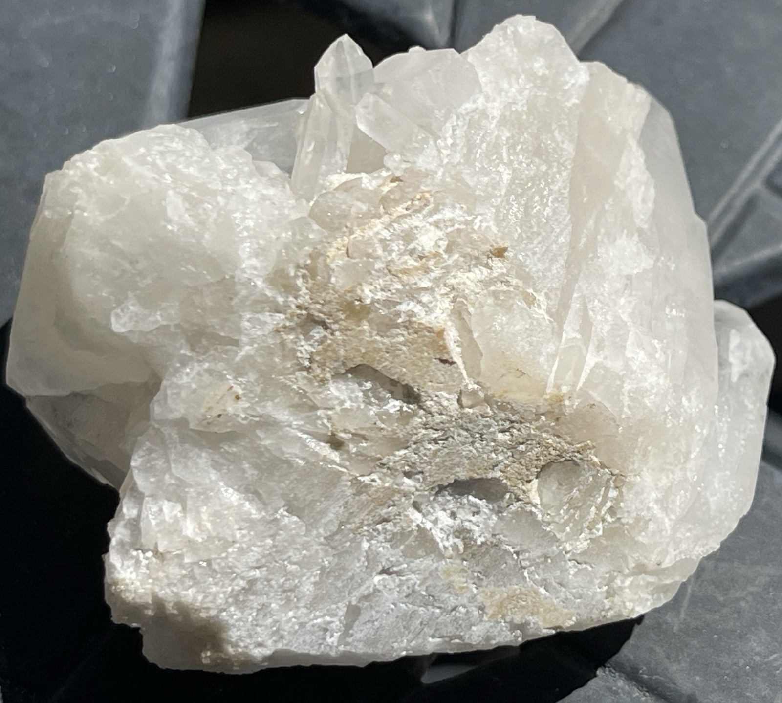 Quartz Crystals 156.24 Grams 2.5” Long, 1.9” Wide and 2.0” High From Afghanistan