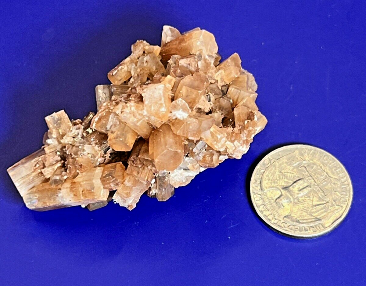 Aragonite Crystal Cluster Mineral Specimen from Morocco 64 grams