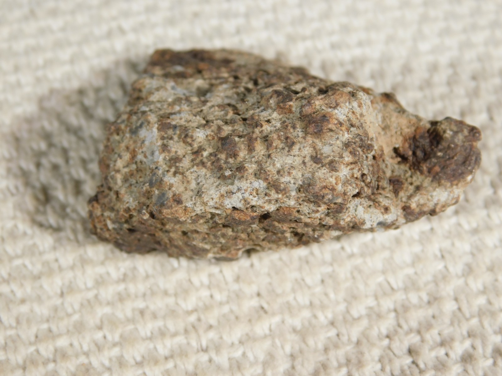 Classified NWA 8245 METEORITE 100% Natural FELL on Erfoud, Morocco 47.3gr