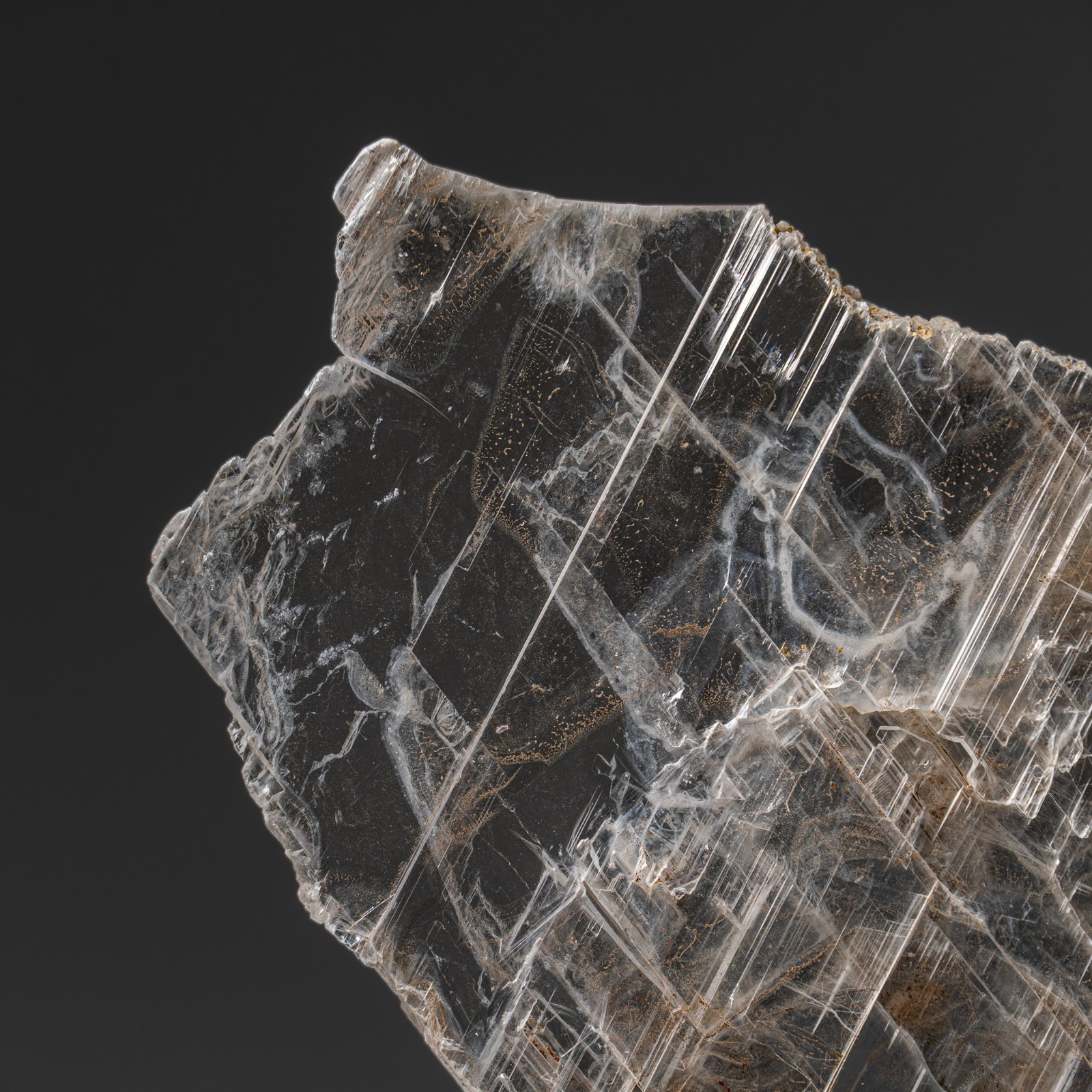 Gypsum Var. Selenite on Matrix from Rio Grande do Sul, Brazil (2.4 lbs)