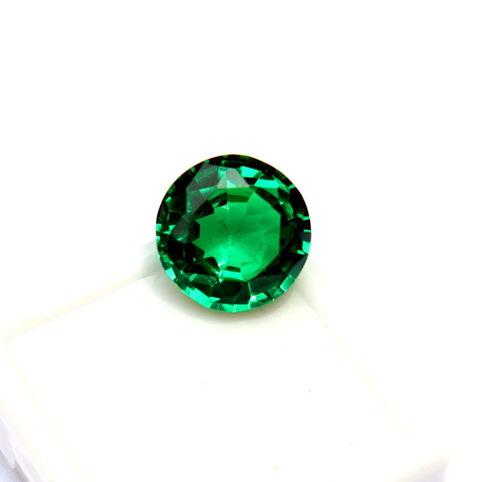 10.50 Ct Natural Tsavorite Green Garnet Round Cut CERTIFIED Loose Gemstone