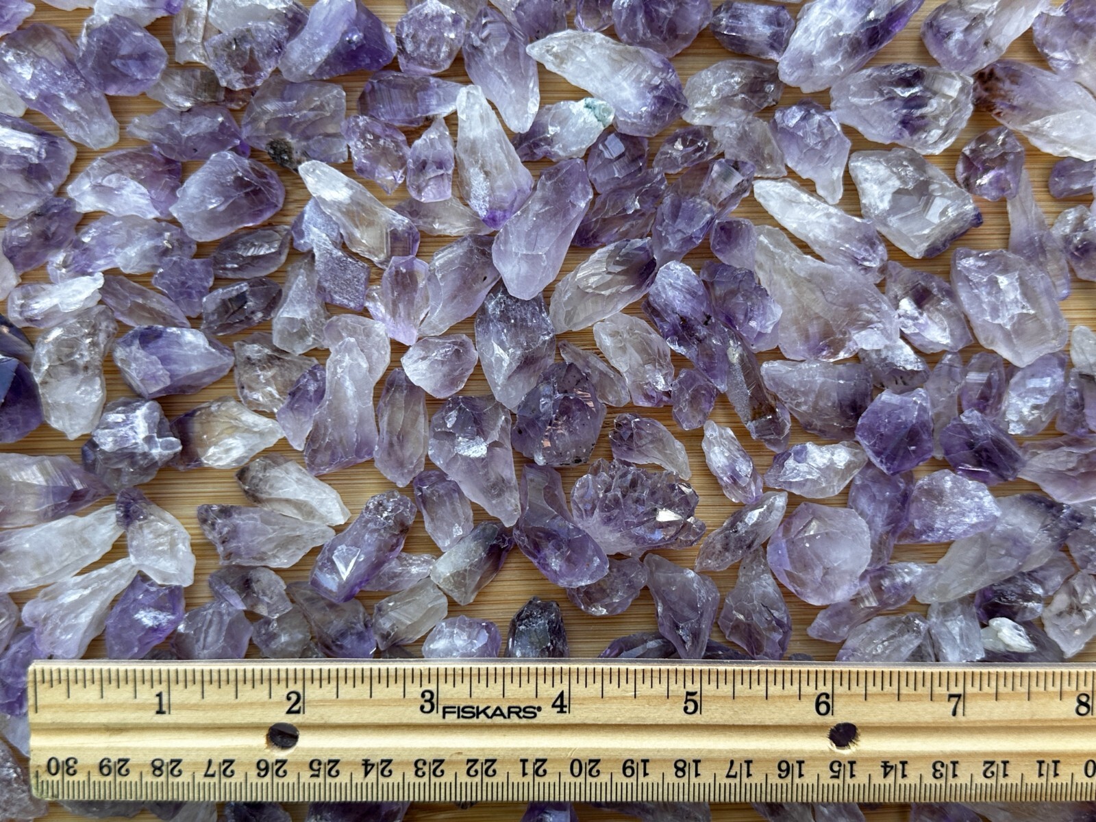 0.5″ – 1.25″ Brazilian Rough Amethyst Point/Stone, Raw Amethst Healing Crystals