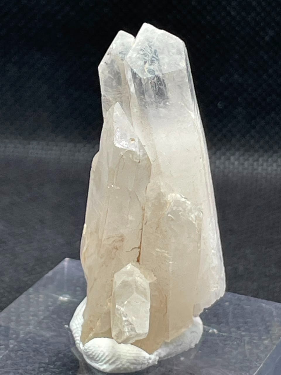 Clear Quartz Crystal Cluster 17.51g Terminated Natural Quartz Point Mineral Pak