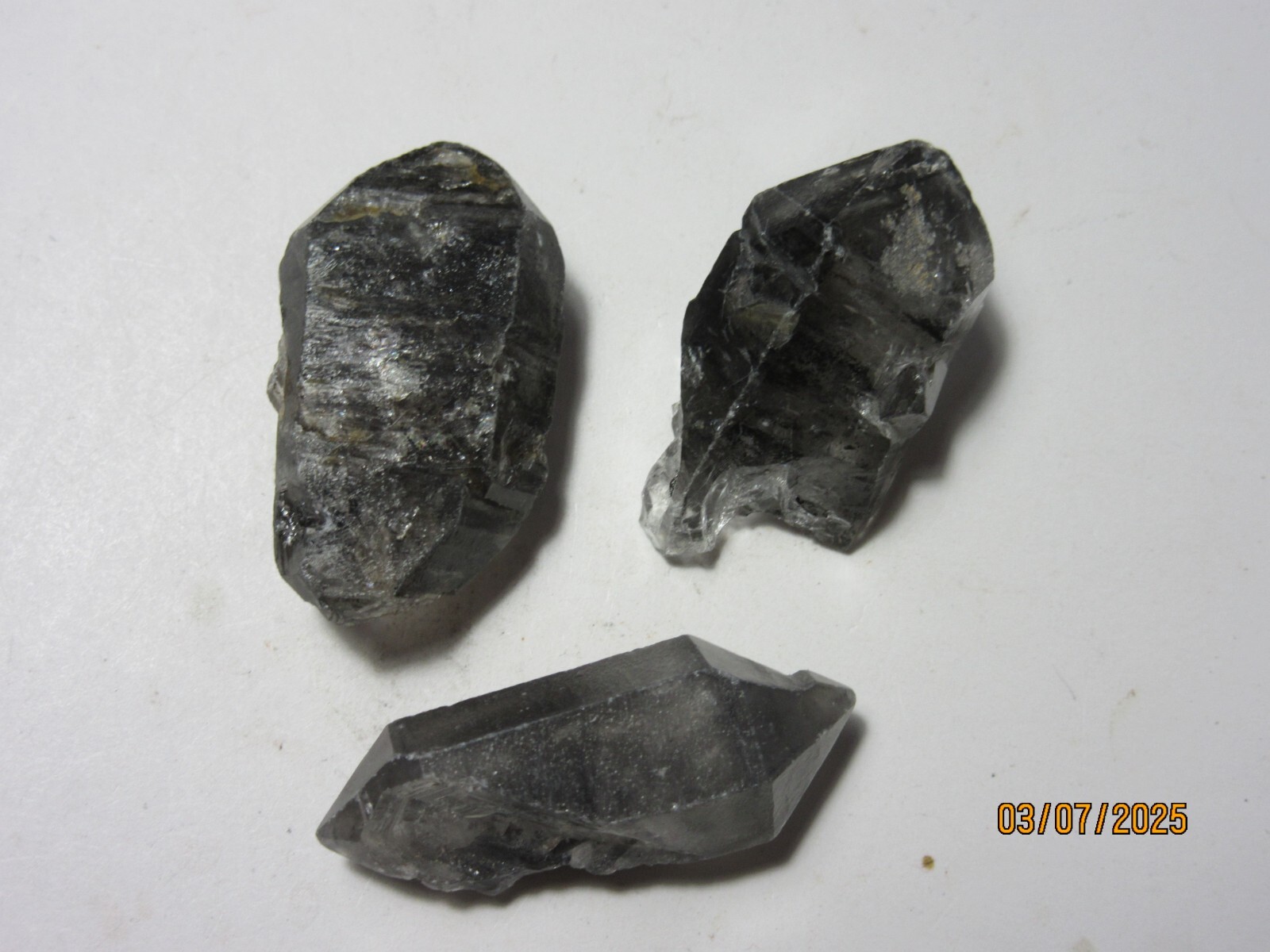3 Carbon Quartz Tibetan Points 1 5/8″ Collectibles CQTPC-3