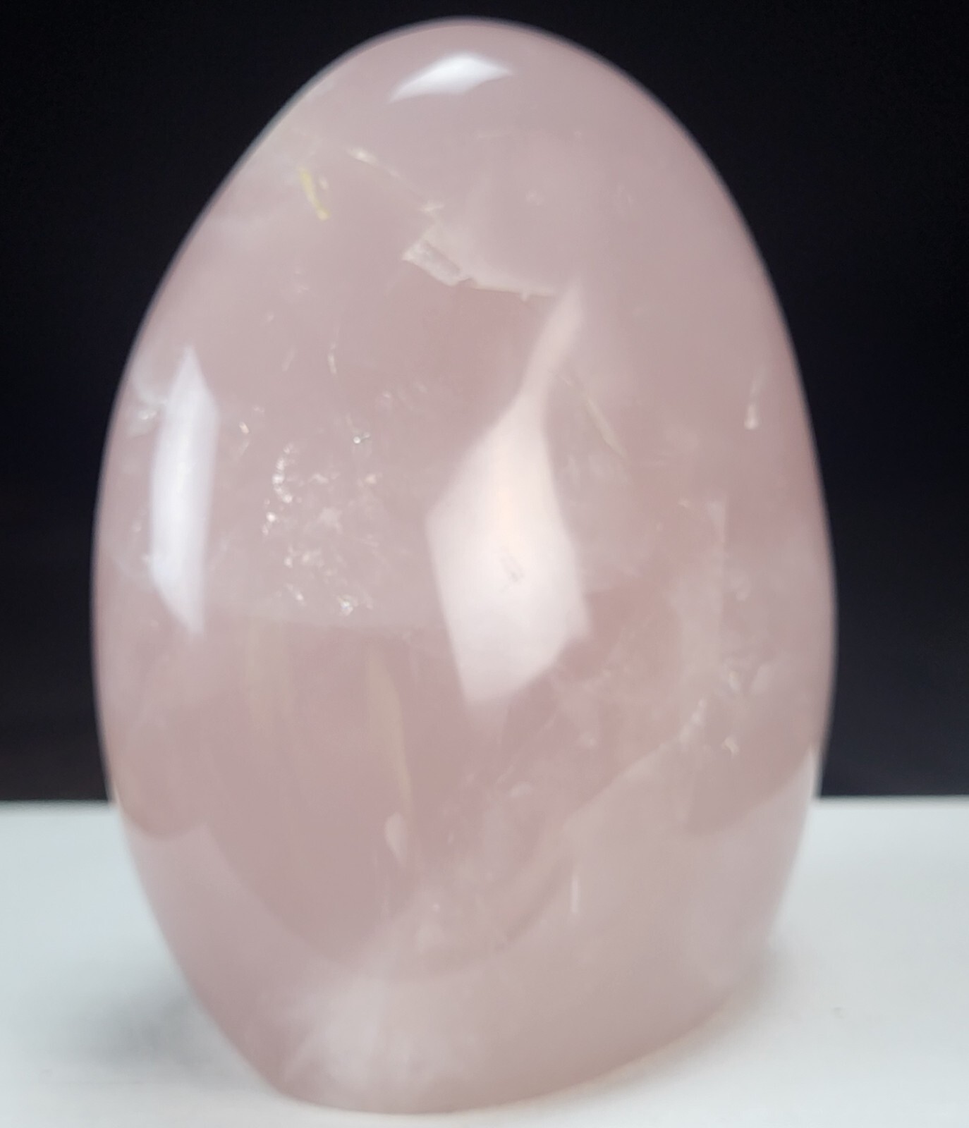 Rose Quartz Freeform Free Form Large Big Huge Tall Crystal Chakra Gemstone Nice!