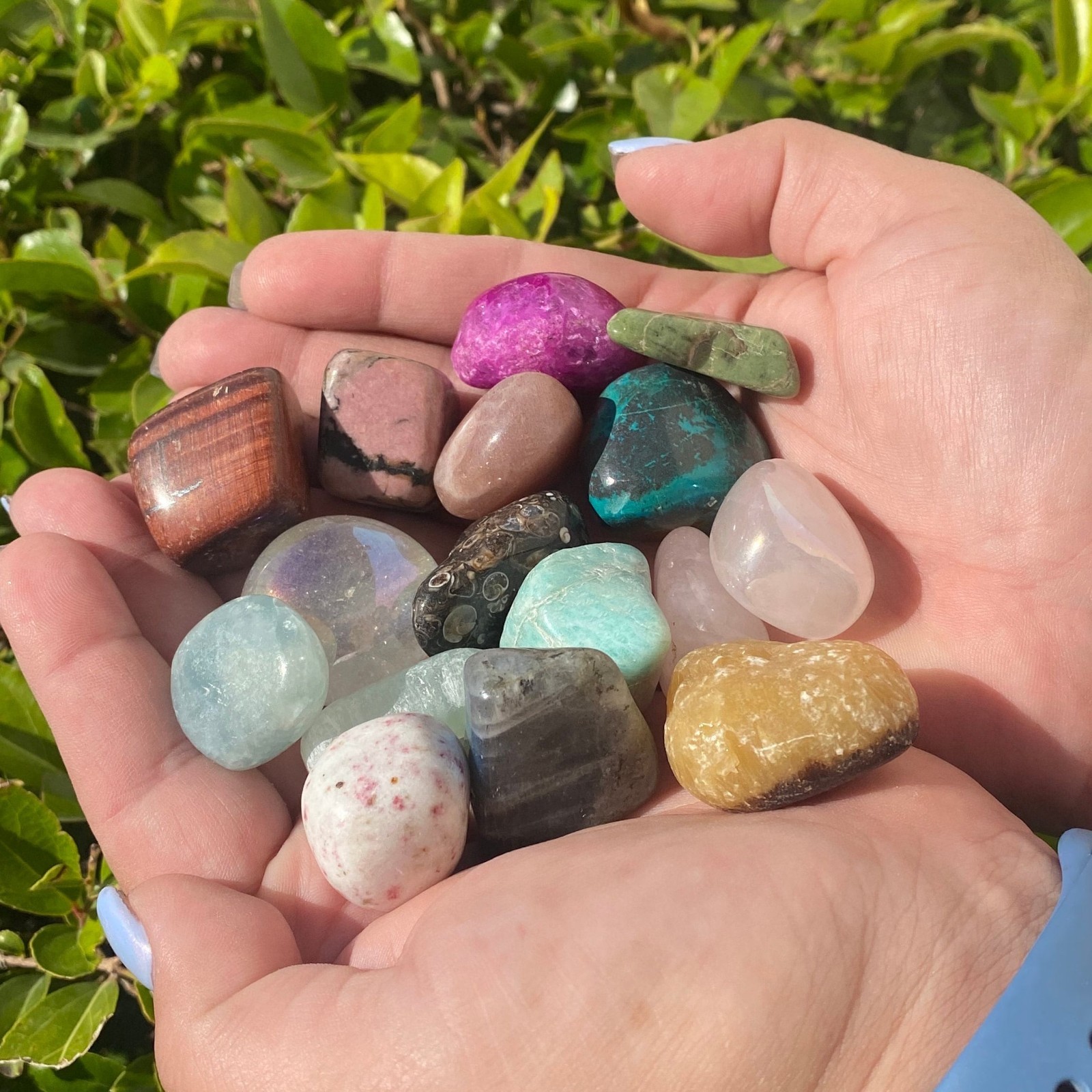 Bulk Assorted Tumbled Crystal Stones A Grade Natural Mixed Gemstone Lot