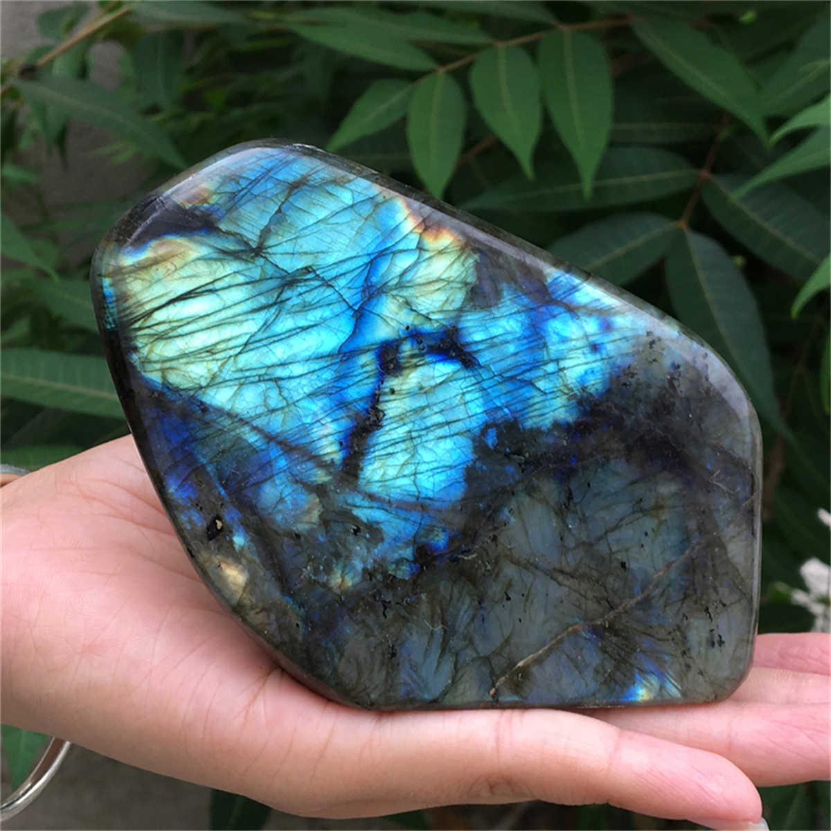 620g Natural Labradorite Mineral Quartz Crystal Mineral Reiki healing