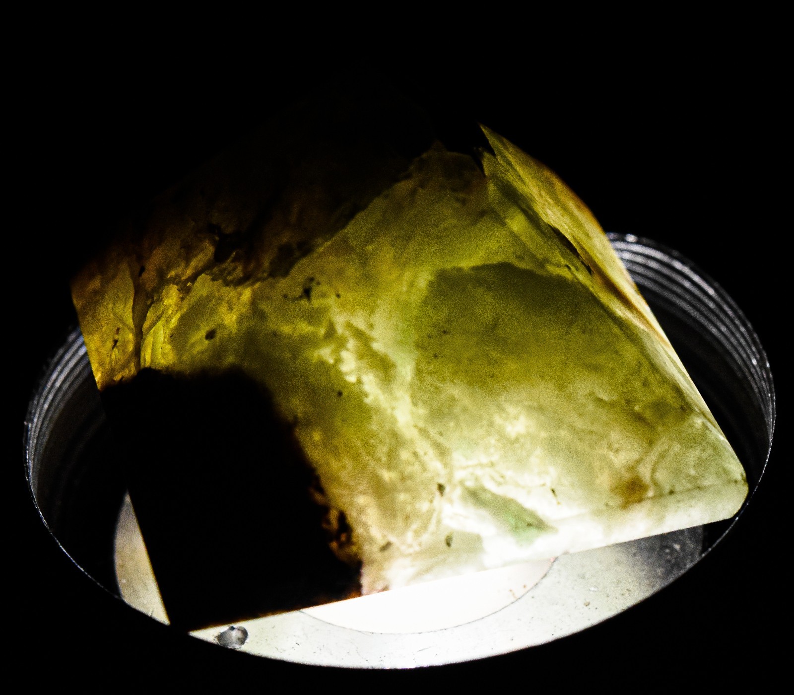 36mm Fluorite Pyramid Polished Natural Crystal Mineral Stone Specimen – India