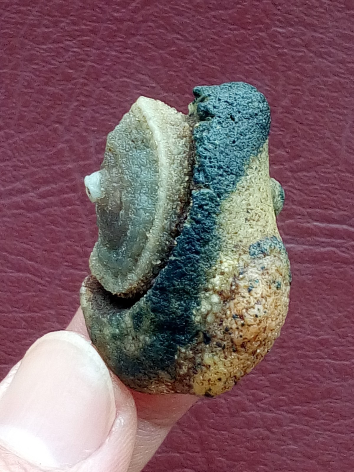 36mm Natural Gobi agate eye agate stone cute collection