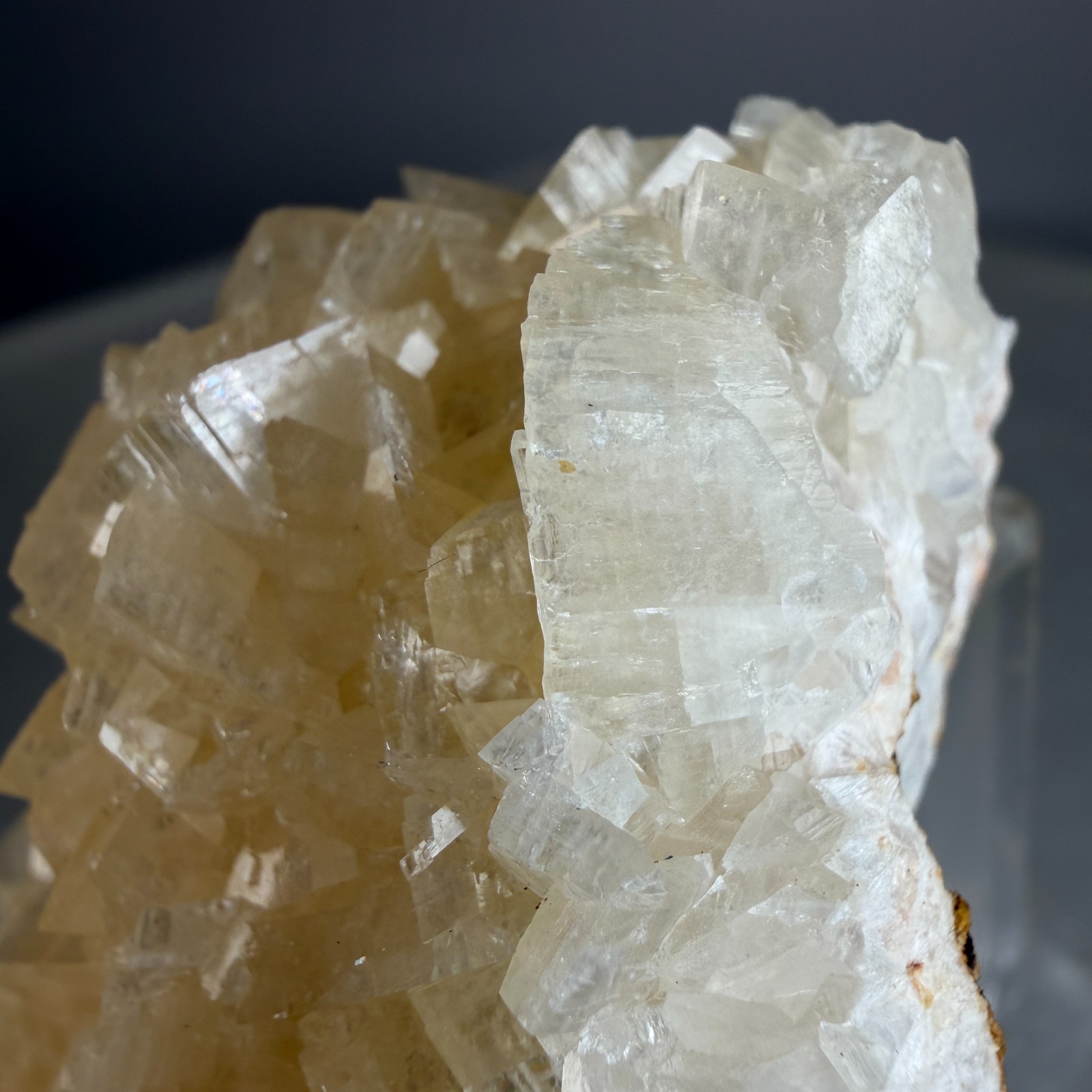 Fine Lustrous Smithsonite Crystal Group: Berg Aukas Mine, Otjozondjupa, Namibia