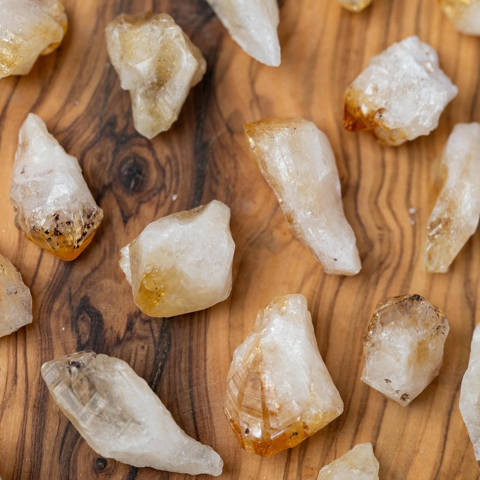 Citrine Raw Point Stone Natural Rough Crystal Collector Gift Sold Per Ounce