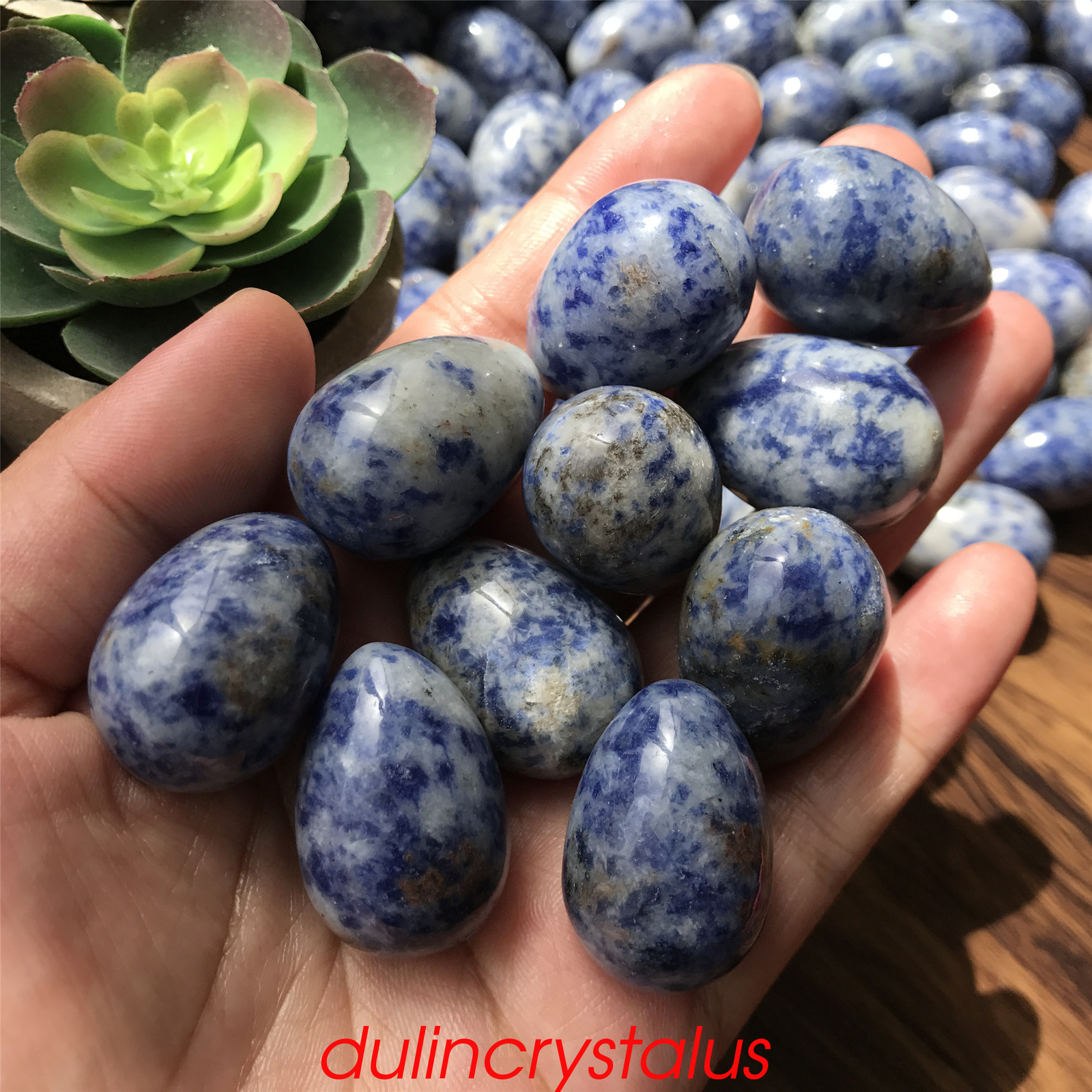 Natural Dot stone eggs quartz crystal pendant mineral carved skull reiki 10pcs