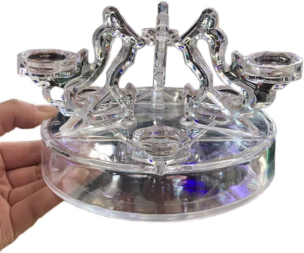 Acrylic Crystal Ball Base Display Stand Transparent Glass Sphere Ball Holder