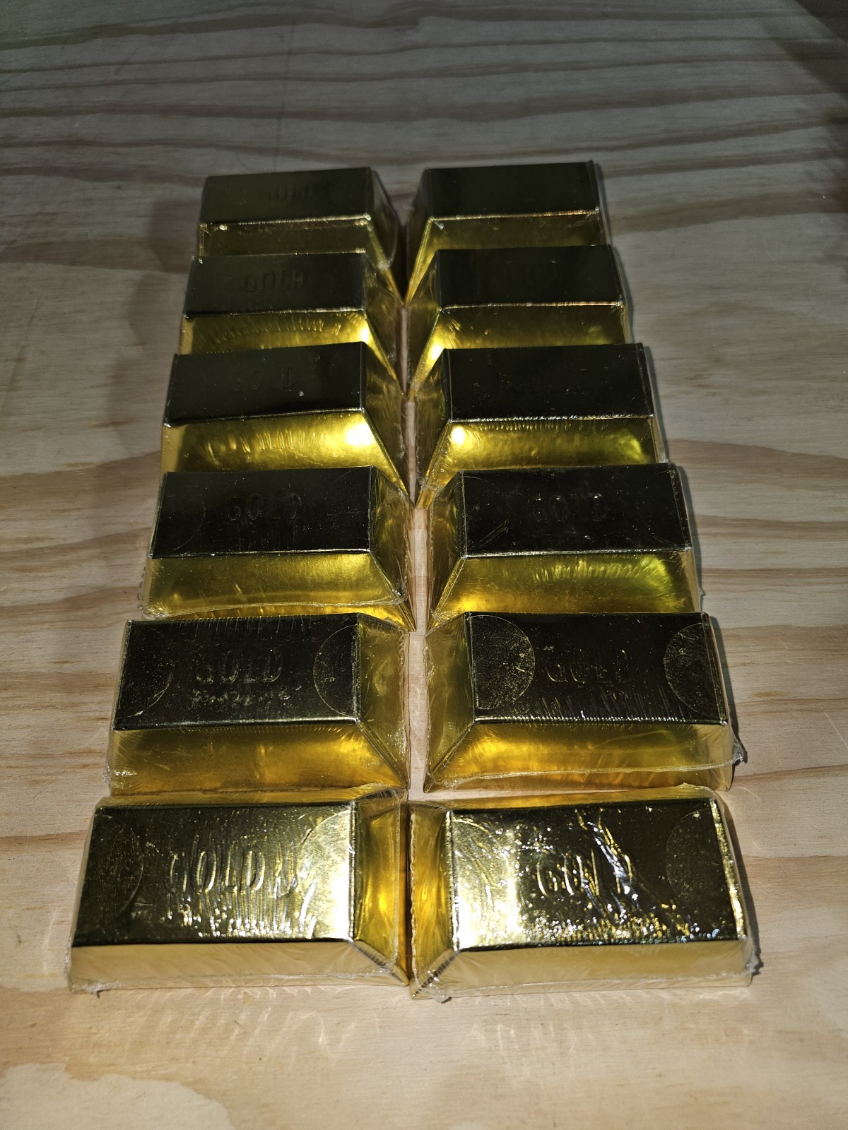 Gold Dig It Brick Grin Studios Sealed Lot Of 12 Gold 1 In 24 Boxes