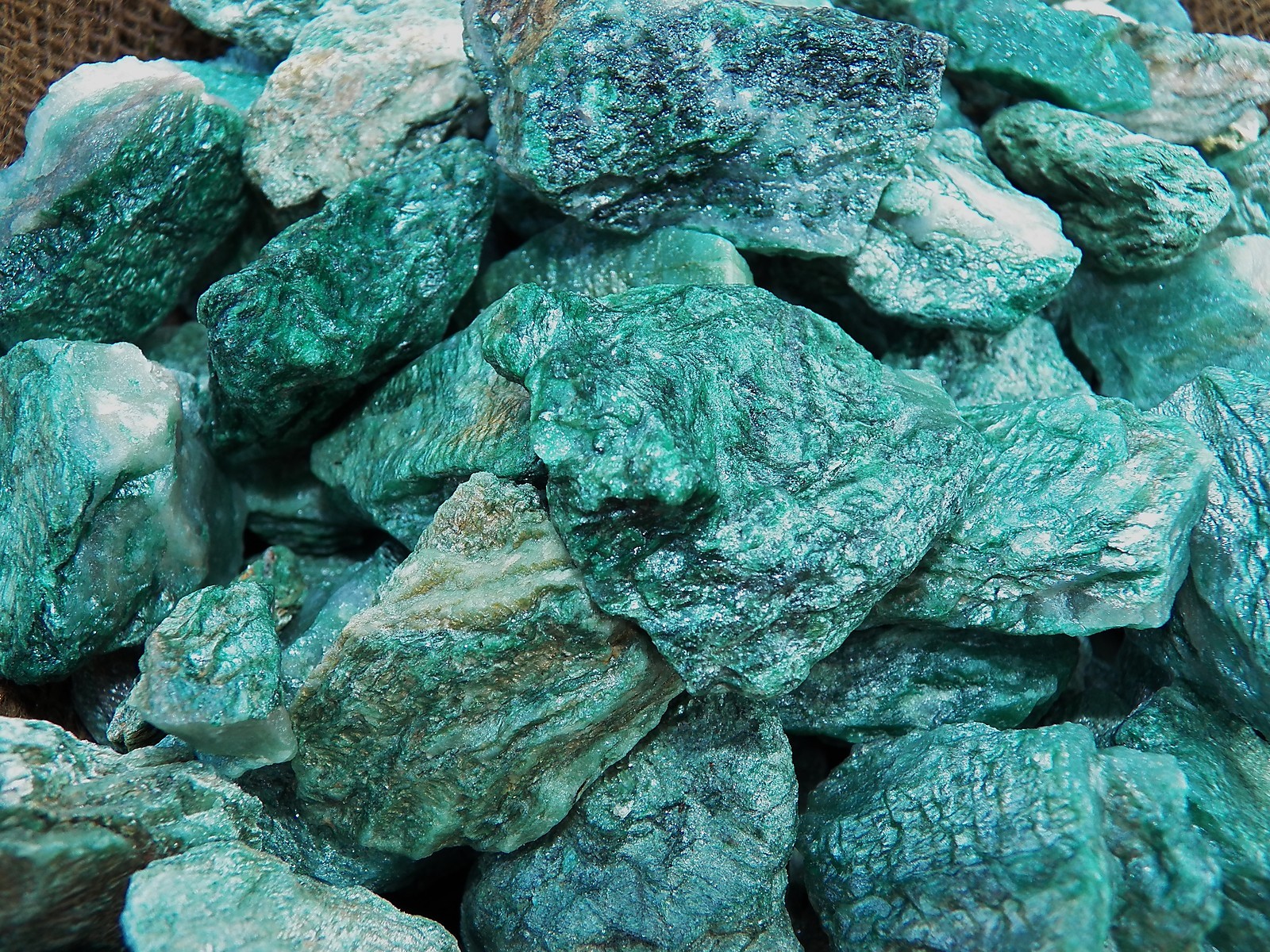 1000 Carat Lots of Fuchsite Rough – Plus a FREE Faceted Gemstone