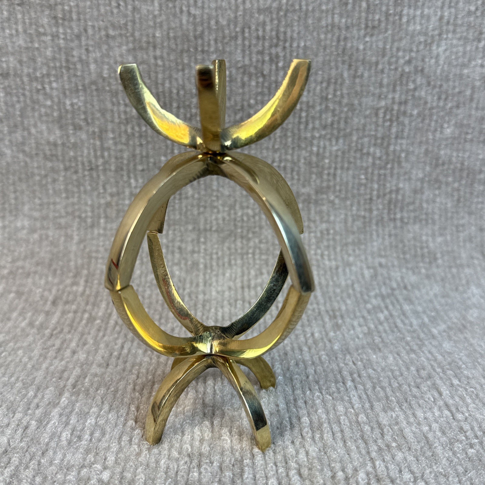 60 Brass/Gold 4-Leg Display Stand Holder Base Claw Crystal Ball Sphere Mineral