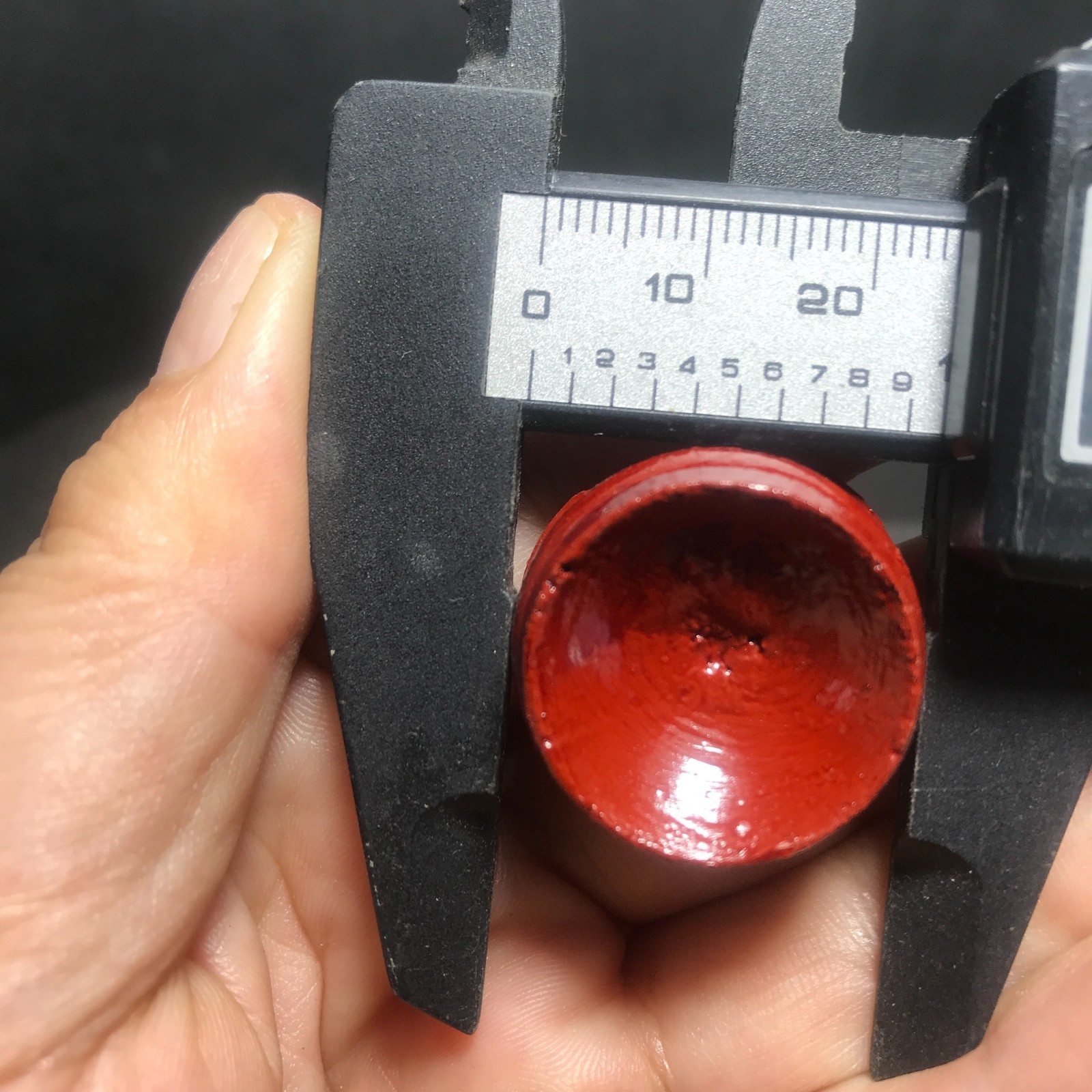 10pcs 10pcs Red Wood Display Stand For 25MM Crystal Ball Sphere Holder wholesale