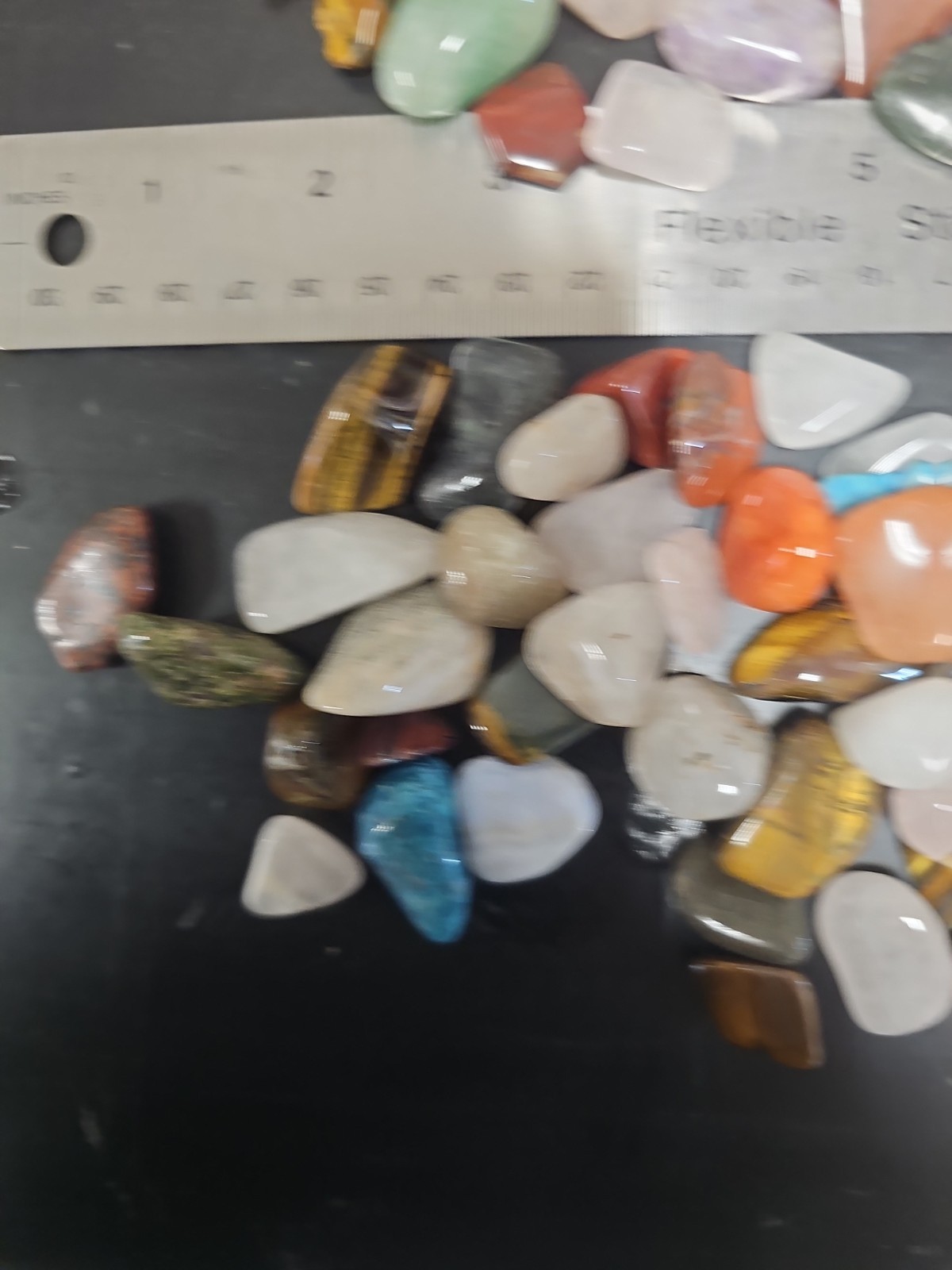 2 lb Wholesale Bulk Lot Assorted Mixed Tumbled Stones 1/2″ to 1-1/4″ Crystals