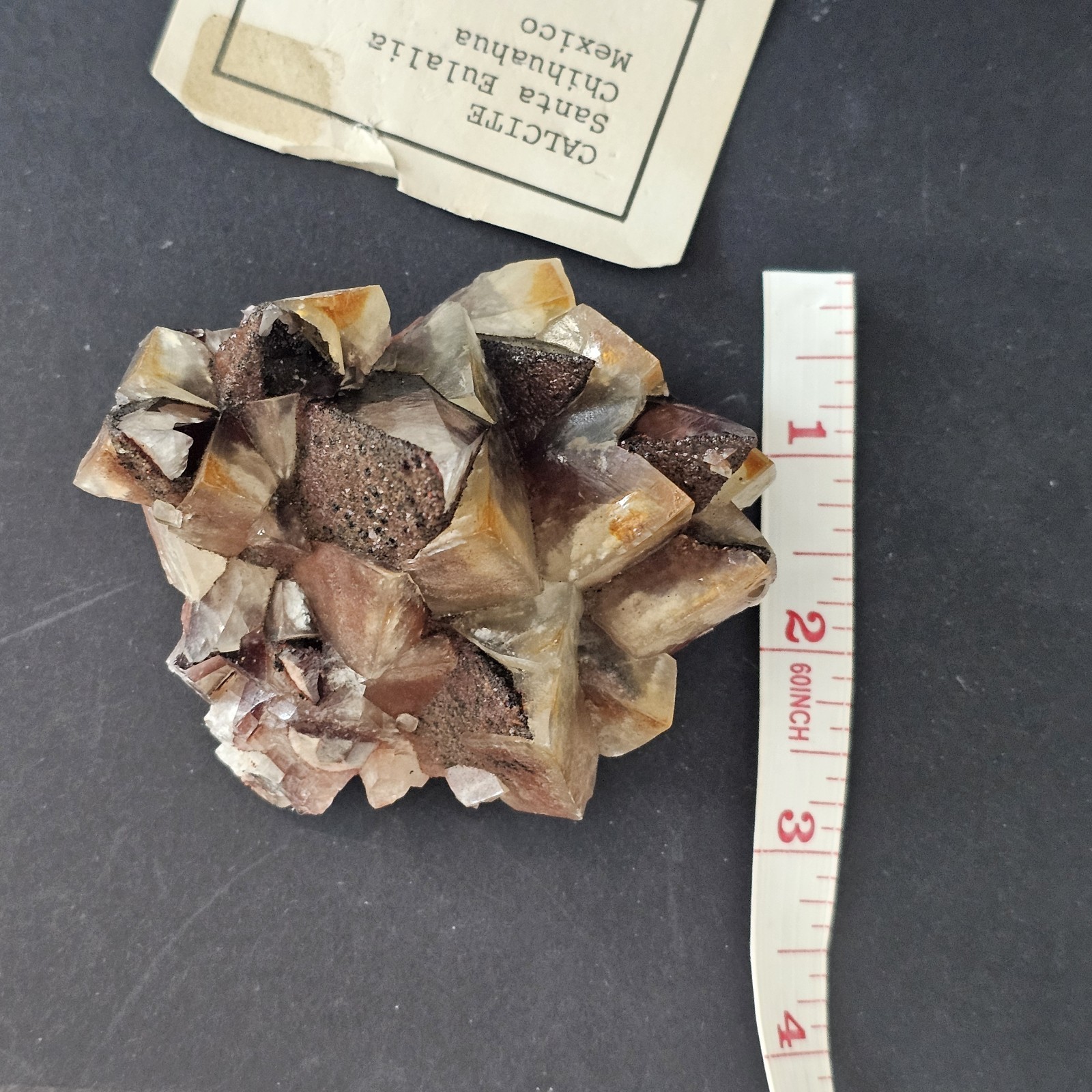 Butterfly Calcite Hematite Tierra Danta Eulalia Mexico Nicholas J Theis Phd