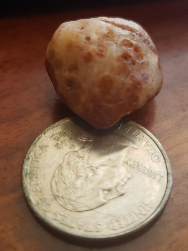 Quartz to Opaque Eyes to Lake Superior Agate – Cool Design – Quartz and Red