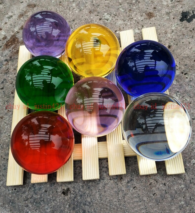 Fashion Crystal Meditation Divination Sphere Crystal Ball with Wood Stand