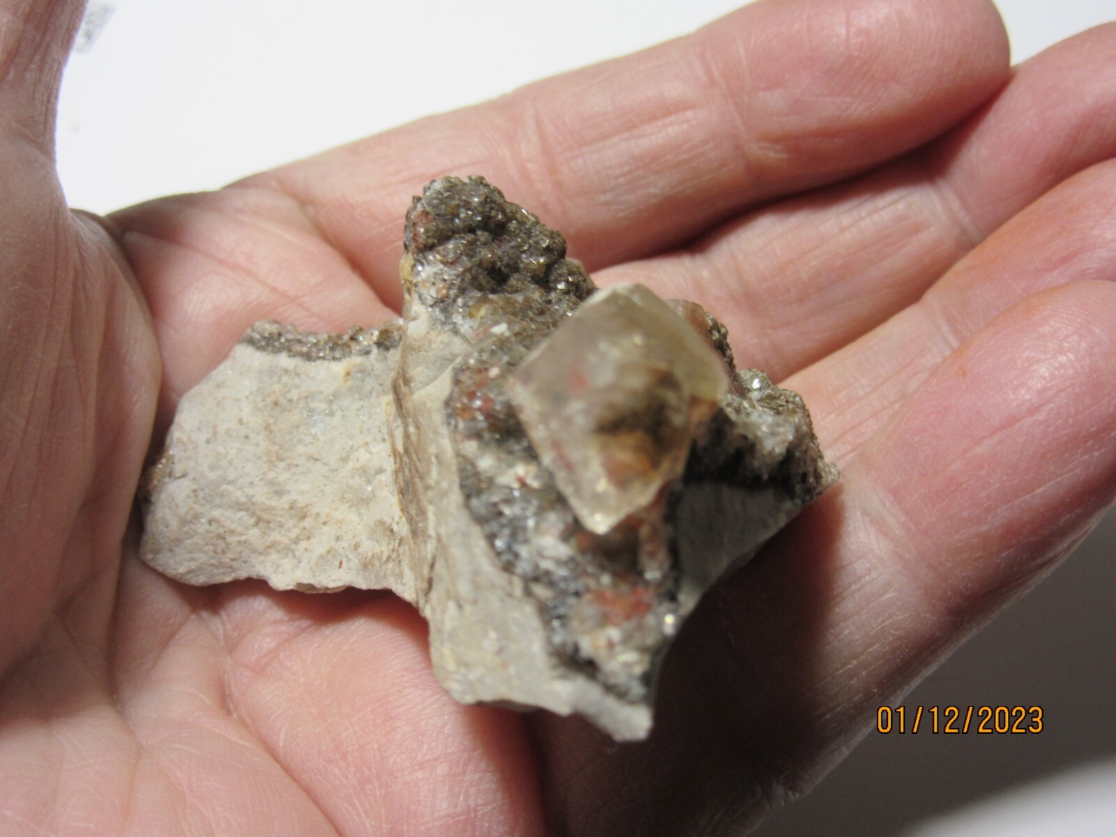Natural Red Quartz Crystal CLUSTER 2 3/8″ Rough Collectible Reiki RQCCC-3