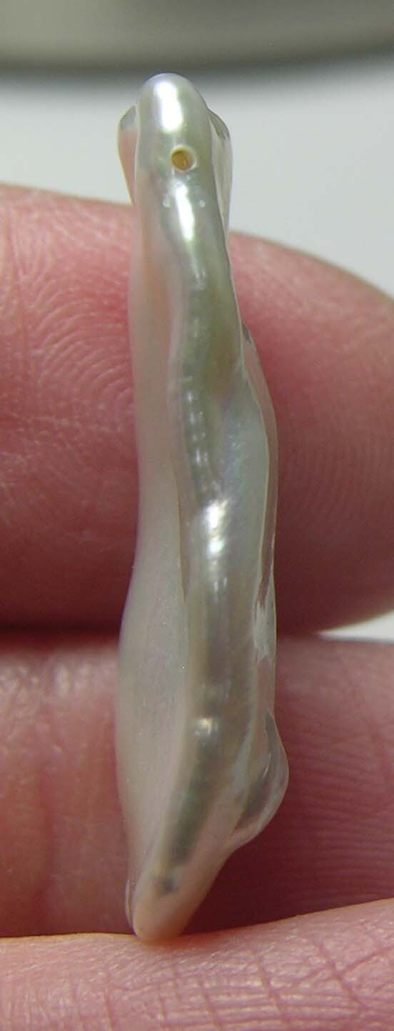 #4 Asia 100% Natural 10.05ct Raw Rough Uncut Pearl Crystal Specimen 2.00g 29mm