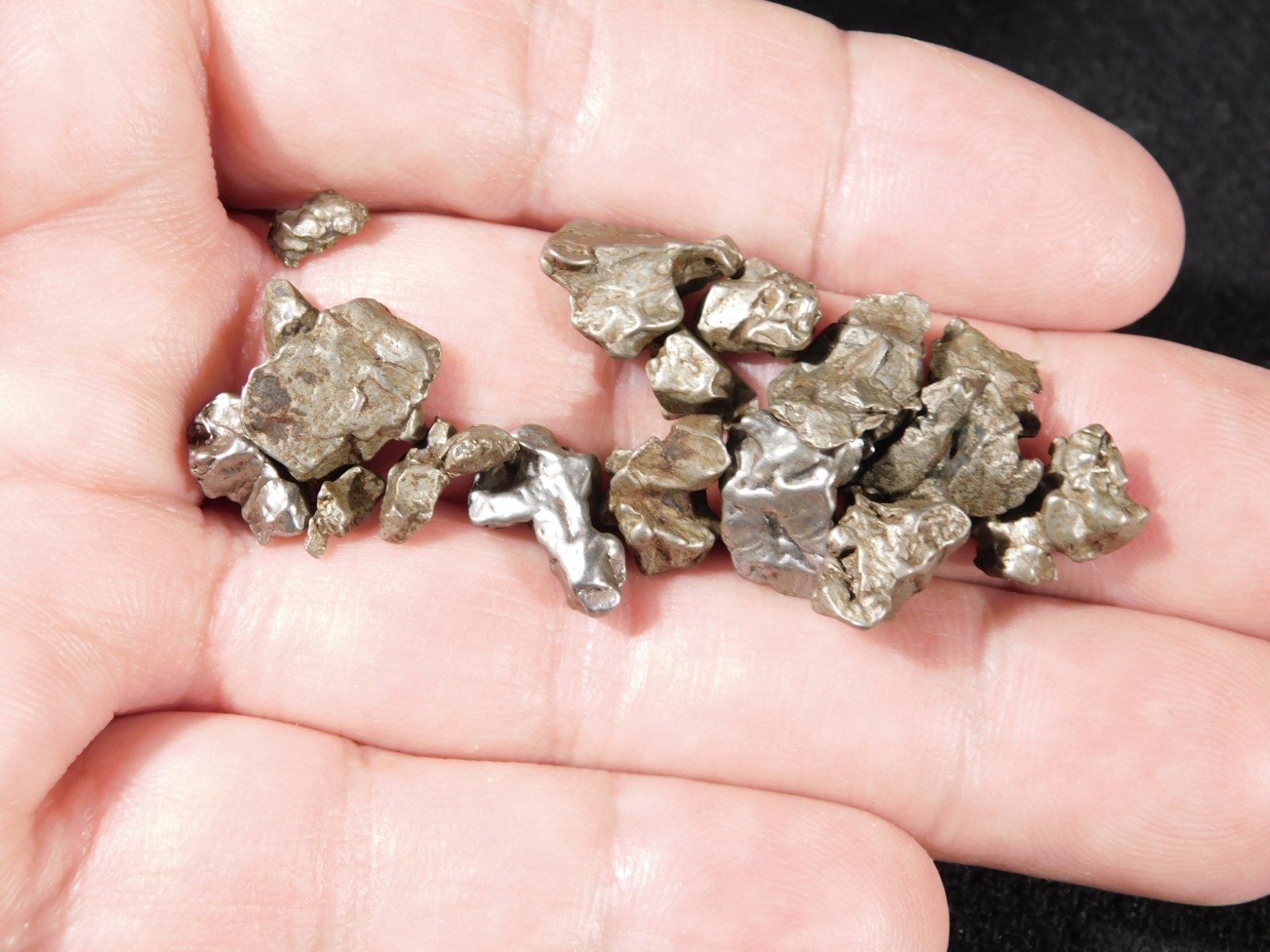 Big Lot of Little Campo Del Cielo METEORITES 100% Authentic Argentina 20.0gr