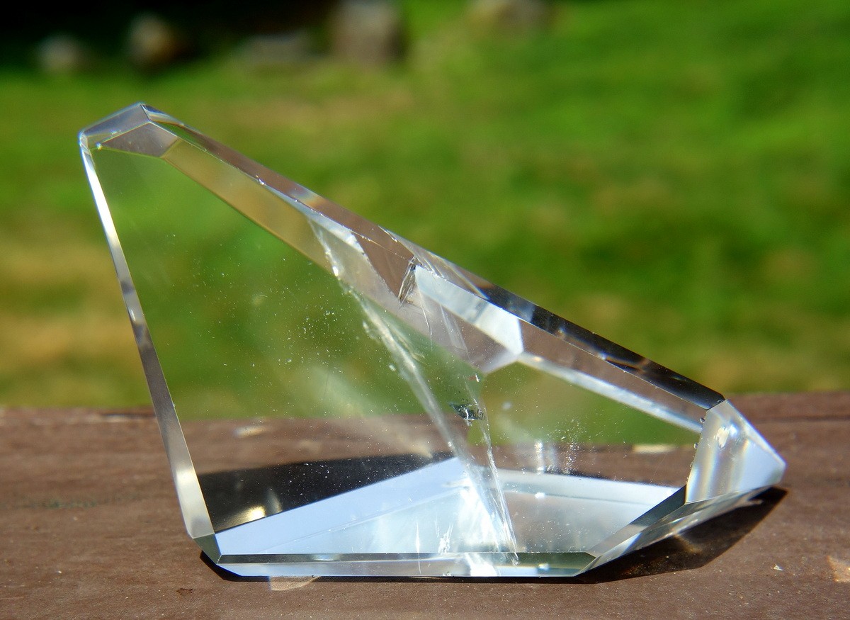 Polished Lemurian Quartz Free Form Crystal Portal