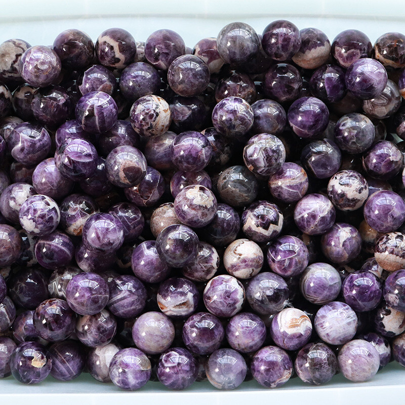 40mm Natural Dream Amethyst Reiki Healing quartz sphere ball crystal stone