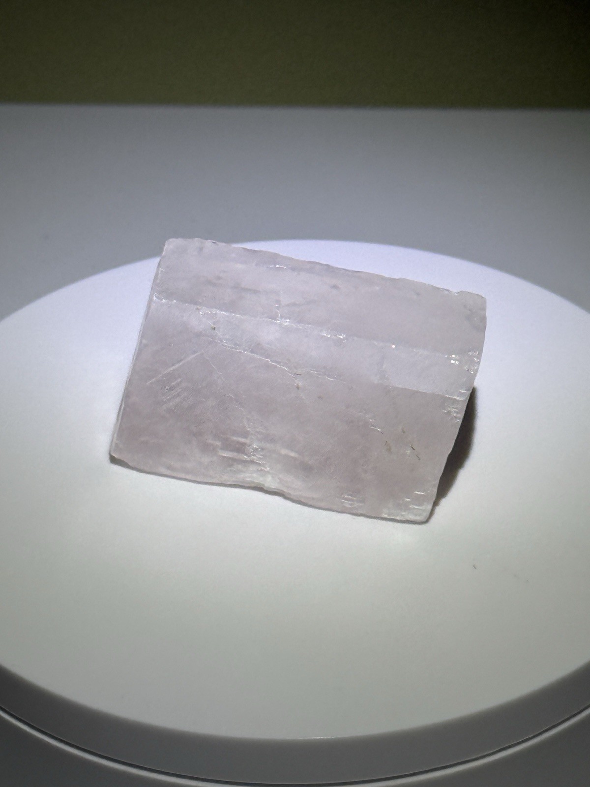 STUNNING Iceland Spar Calcite Crystal Specimen w/ Terlingua-like Fluorescence