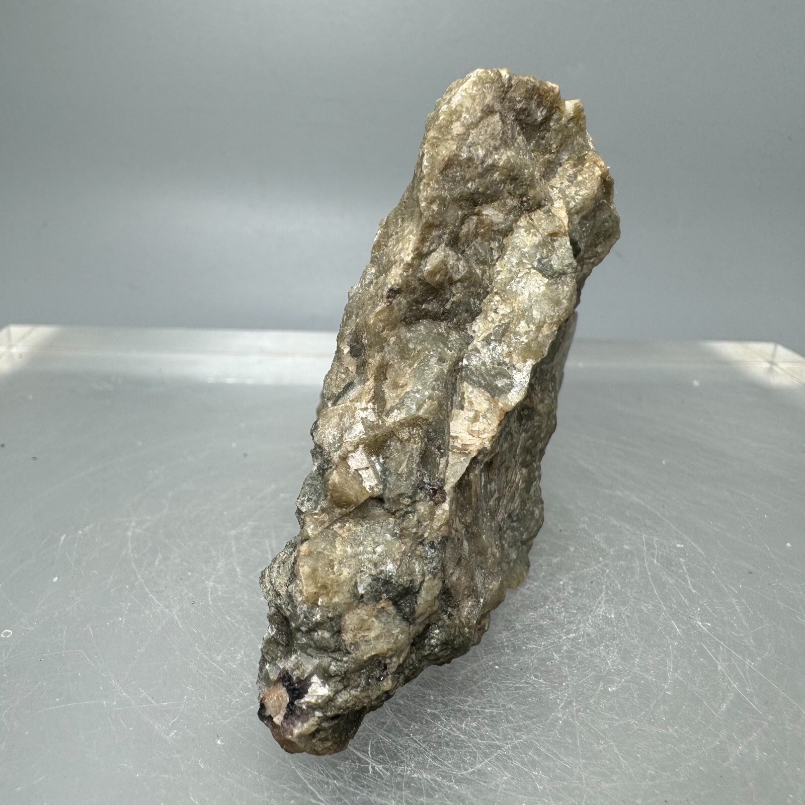 Microcline var. Amazonite Crystals: Franklin mine, New Jersey- Rare!