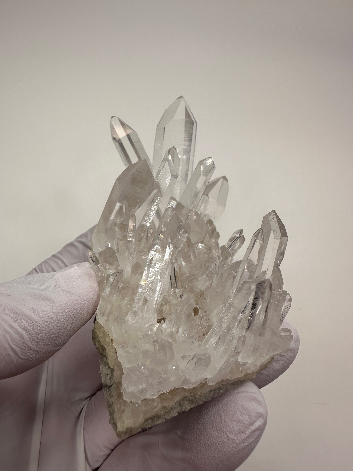 Top Quality Large Optical Clear Arkansas Quartz Crystal Cluster