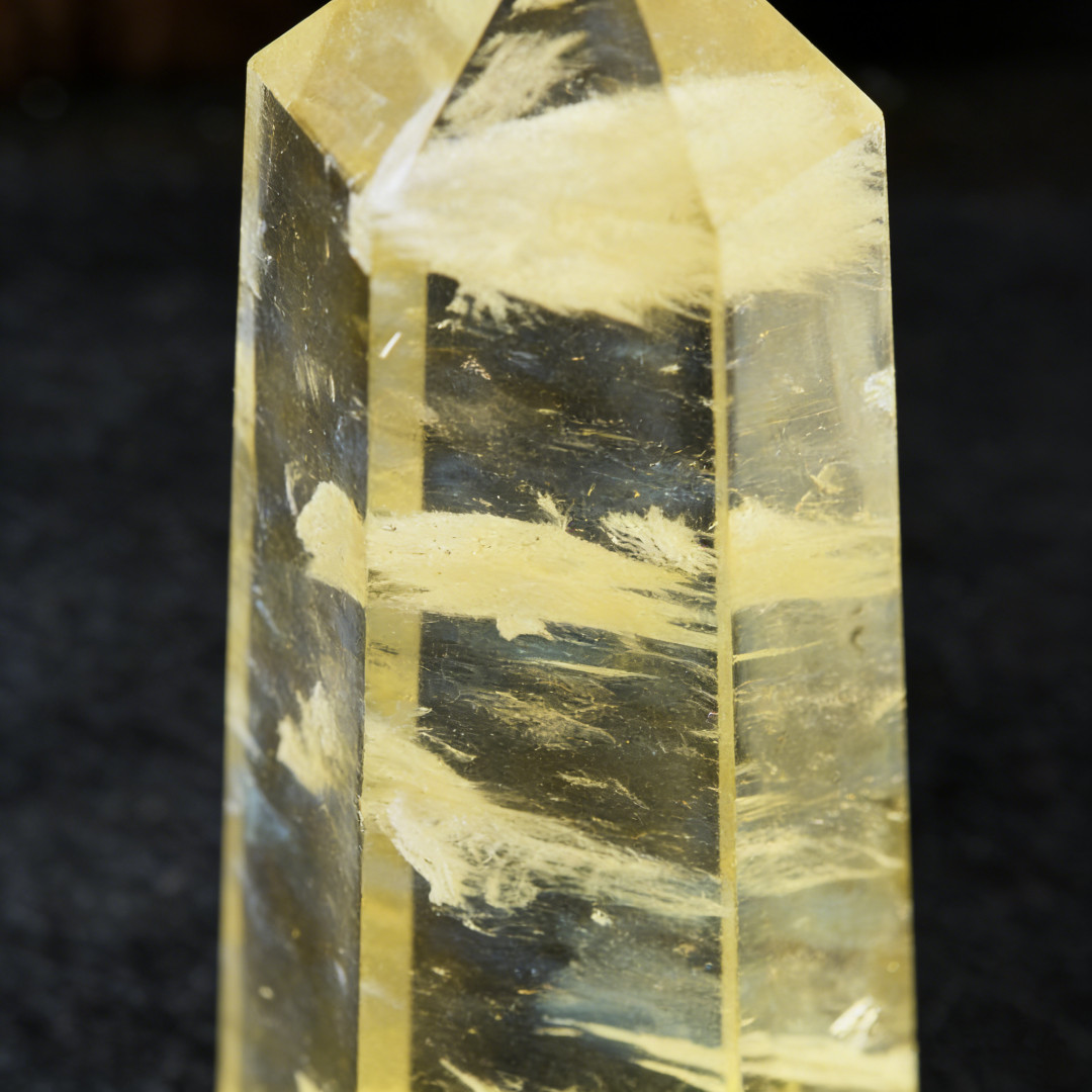Large Natural Citrine Quartz Healing Big Crystal Jumbo Tower Point Wand Obelisk