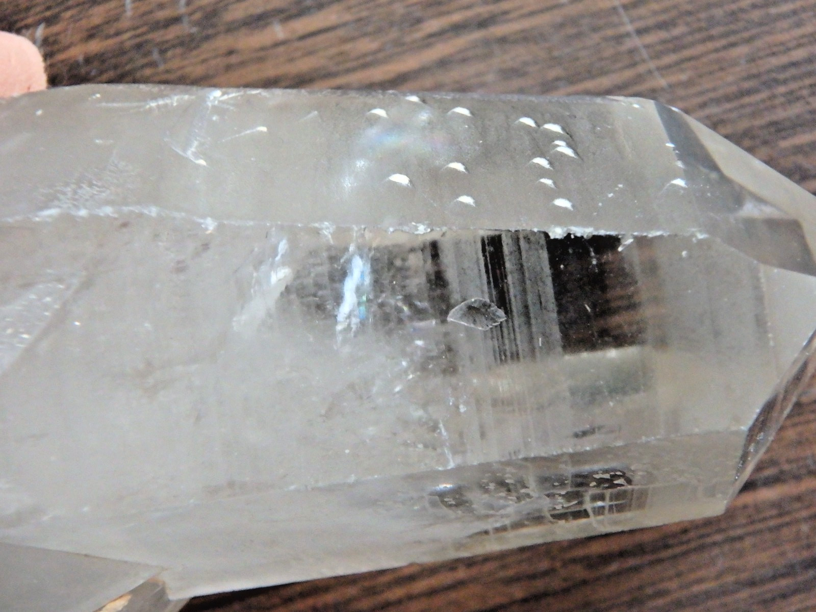 Crystal ✨ Beautiful Clear Lemurian Point Natural Record Keepers 167 grams
