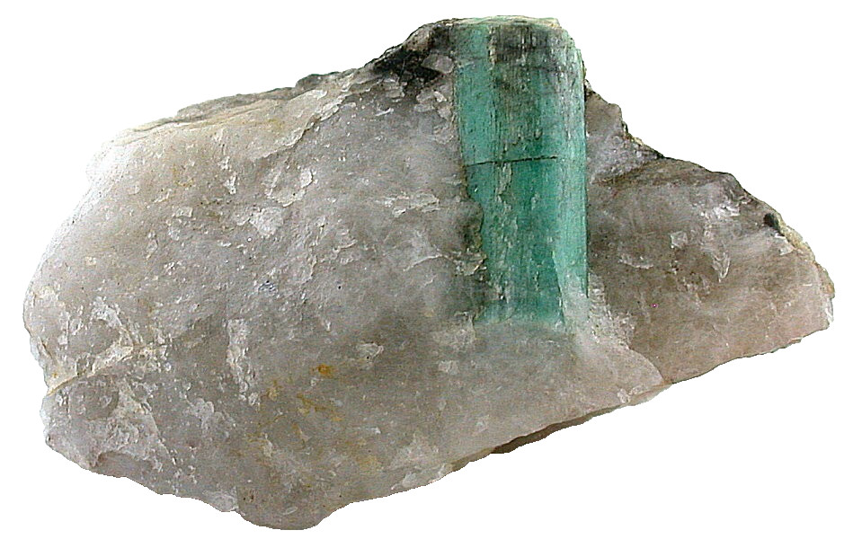 Emerald Crystal 3 1/5 x 1 4/5 x 1 1/2 Inch In Host Rock Specimen ESA4/1826