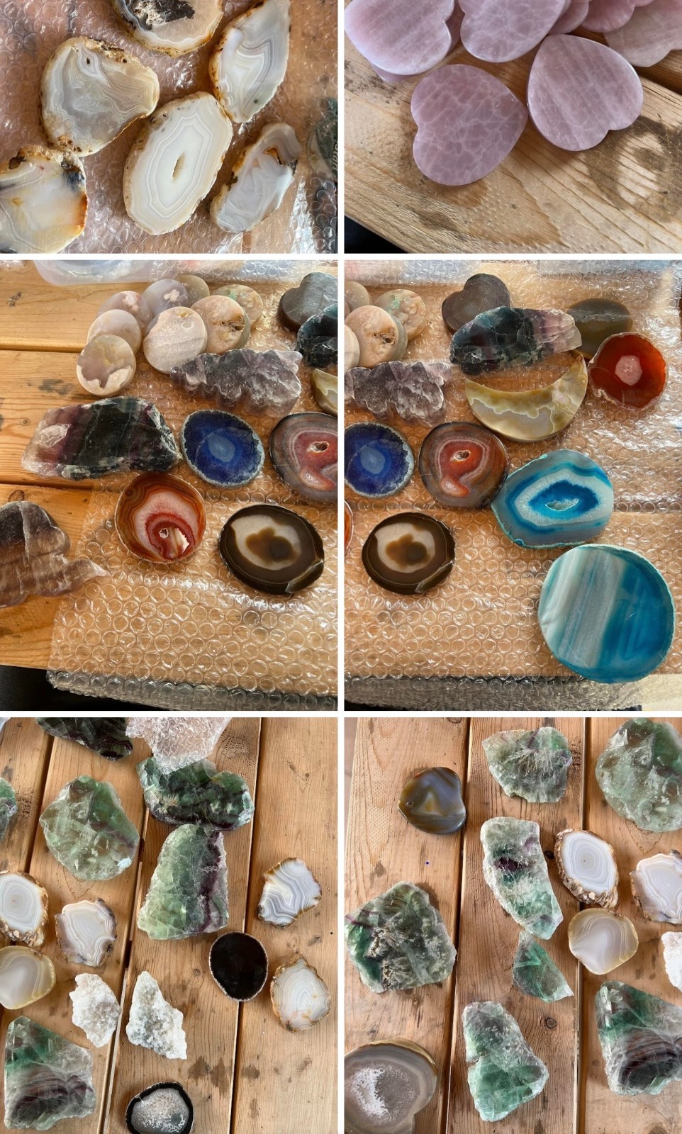 Crystal Mystery Box – 6 Surprise Treasures! Avg. 3.1 lbs