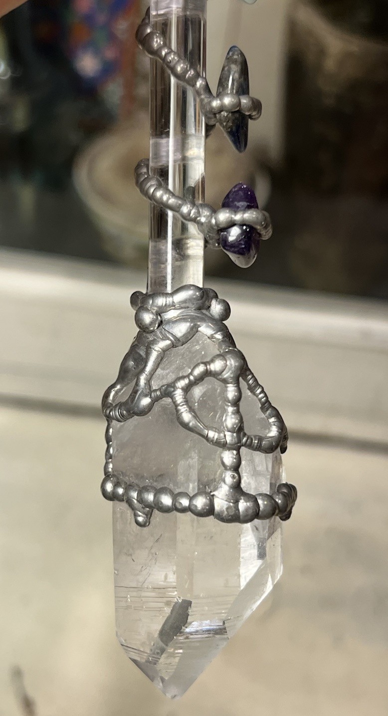 Crystal & Gemstone Chakra Energy Balancing Healing Magic Witch Wand