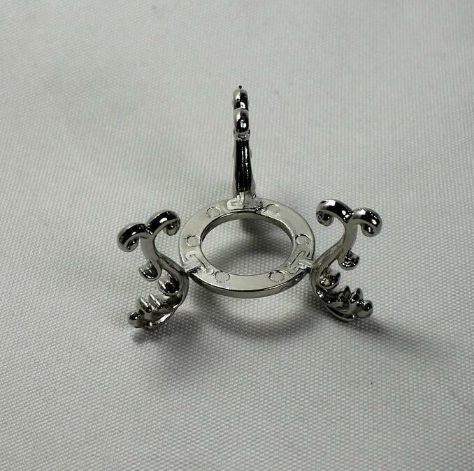 3Pcs Metal Crystal Ball Stand Tri 3 Leg Elegant Sphere Holder Multicolor