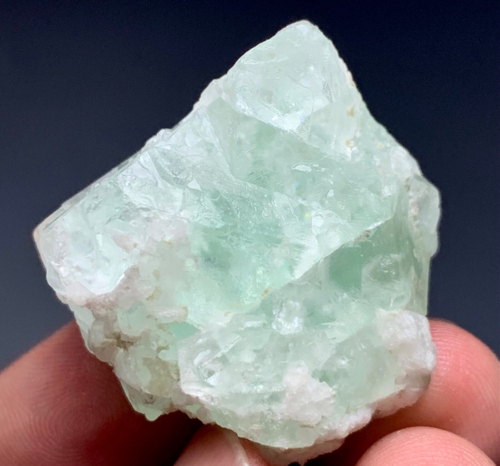 176 Cts Natural Fluorite Crystal Specimen from Pakistan.