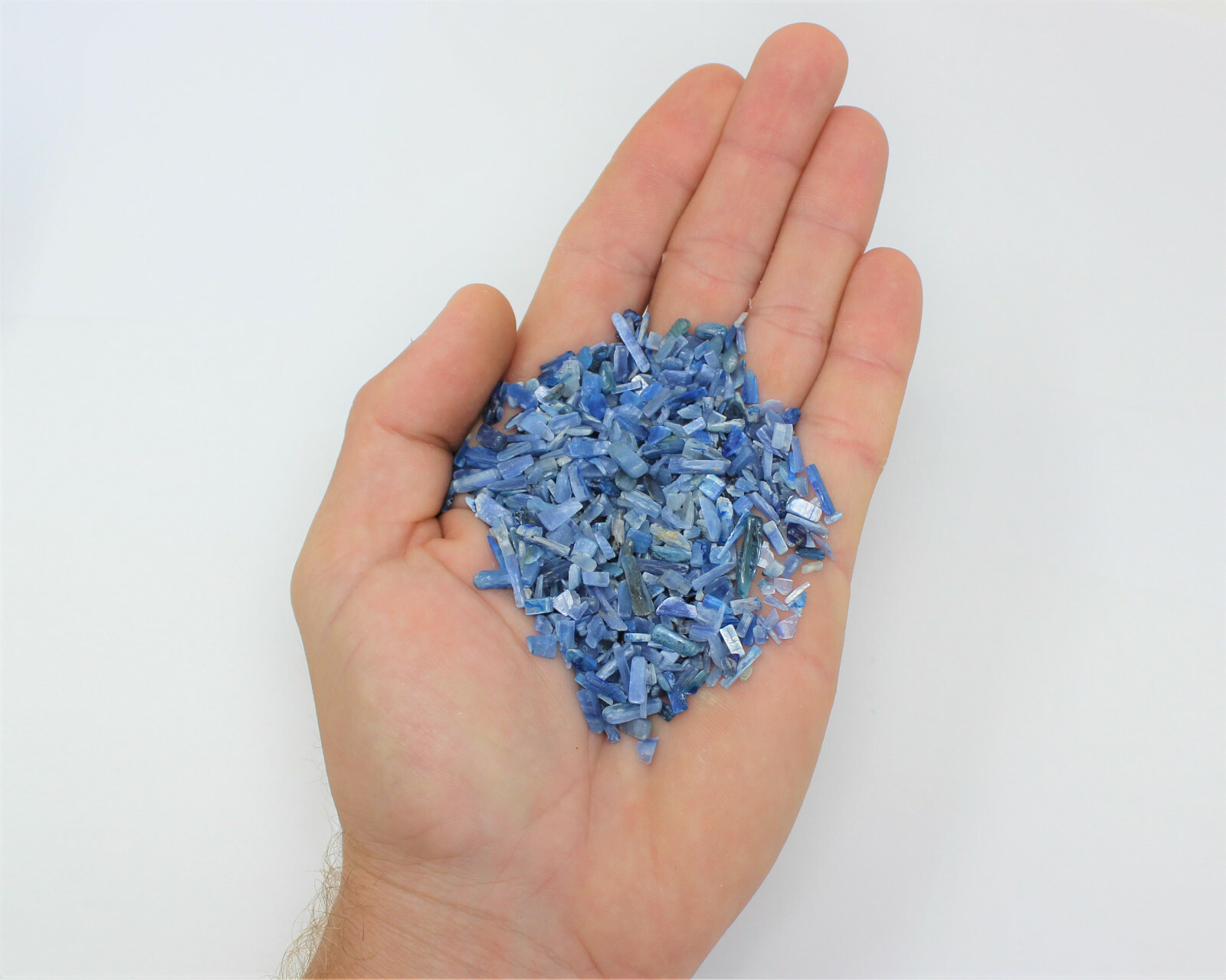 Blue Kyanite Semi Tumbled Gemstone Mini Chips 4-8 mm, ‘AAA’ Grade Wholesale Lots