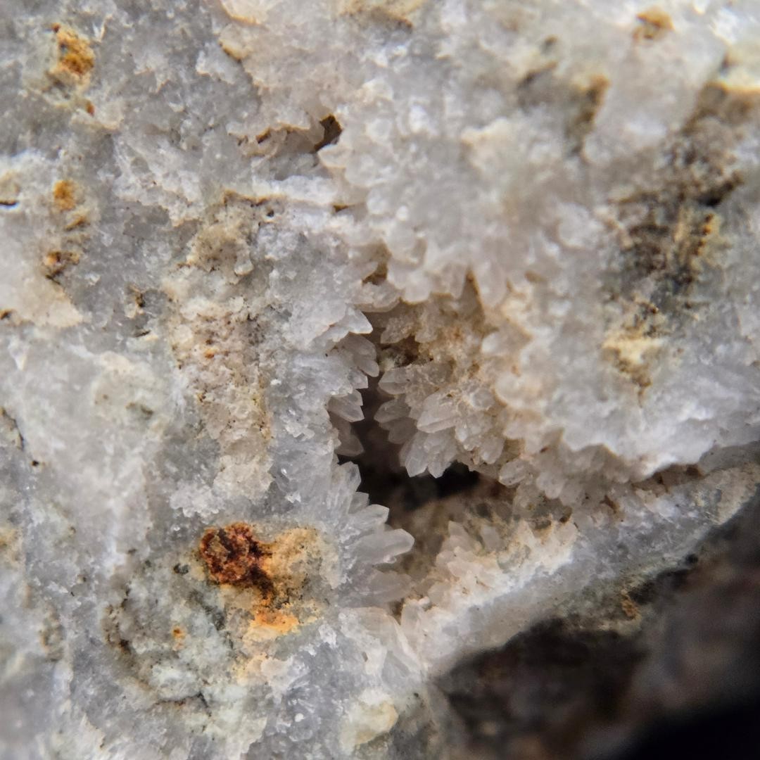 Virginia City Silver Ore 61g Druzy Quartz & Metallic Comstock Mine Specimen