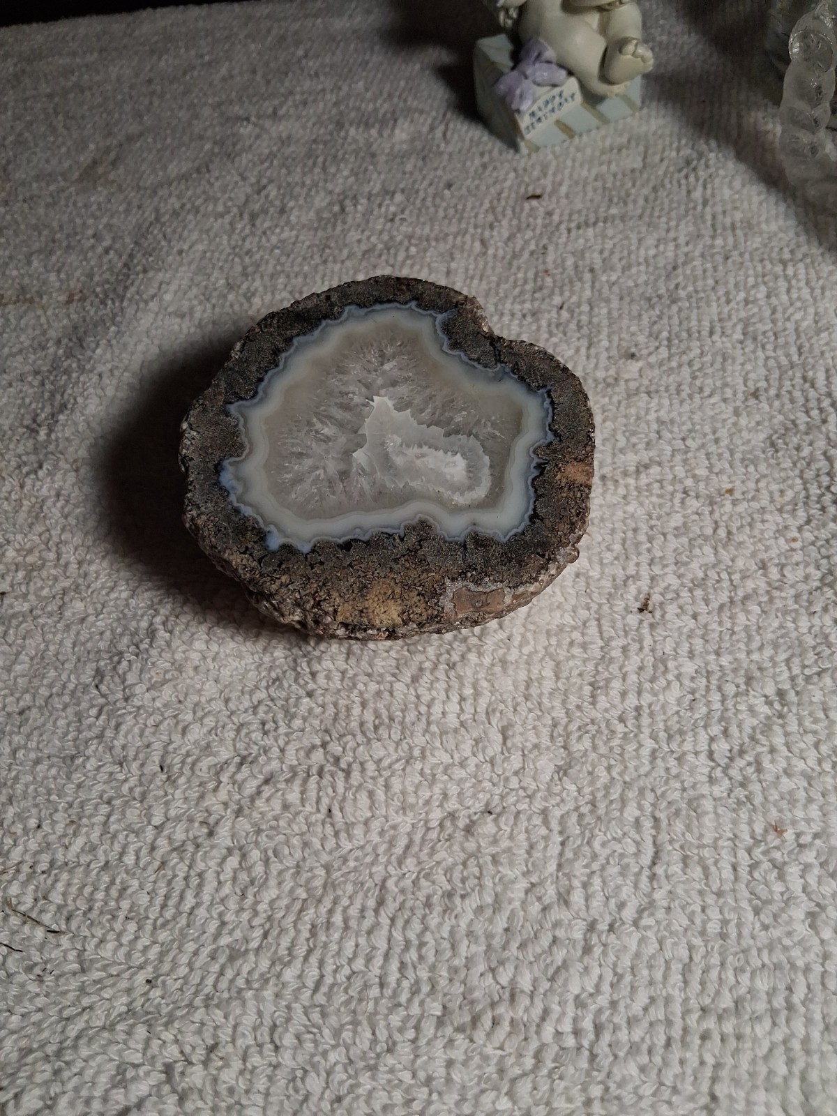 HUGE 3+ Pound Agate!! Cut, Not Polished BEAUTIFUL!!!