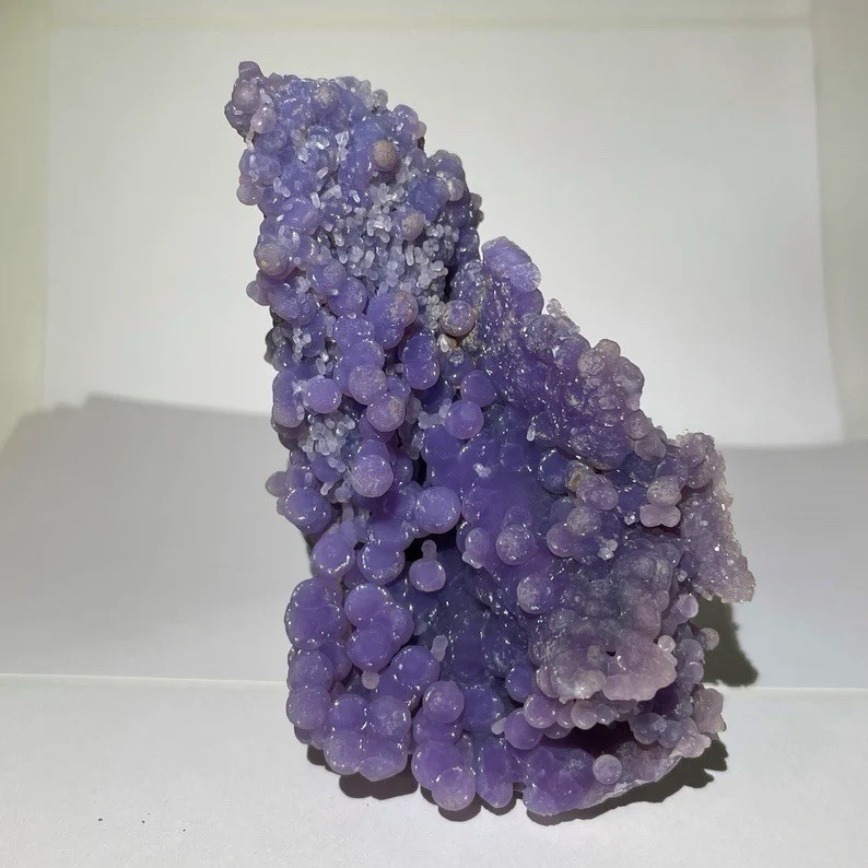 Grape Agate Botryoidal Chalcedony Crystal 3.8” Mineral – West Sulawesi Indonesia