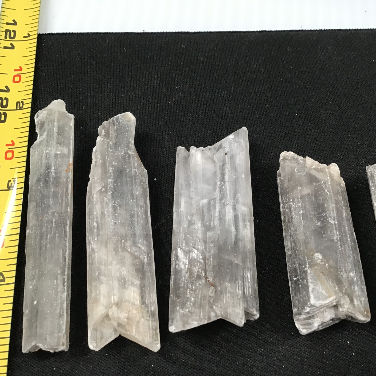 Quartz Crystal sleeved clear/ opaque lot