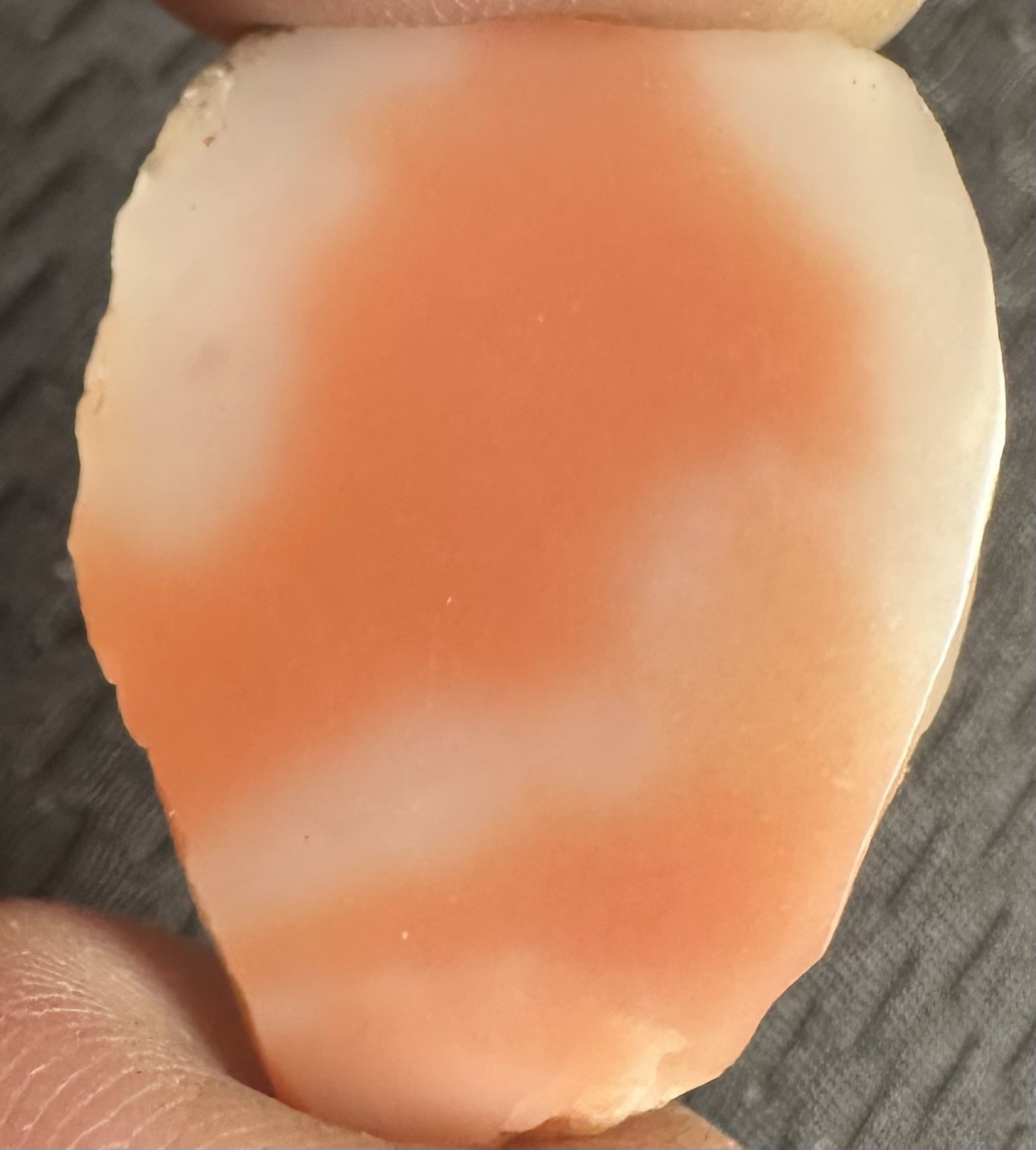 2.7cm Bright Red And Translucent White Datolite – Empire Mine, Michigan