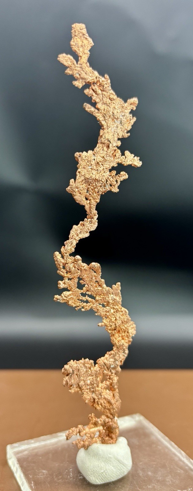 Bisbee Arizona Native Copper Crystal Mineral Specimen Display 5 1/2”