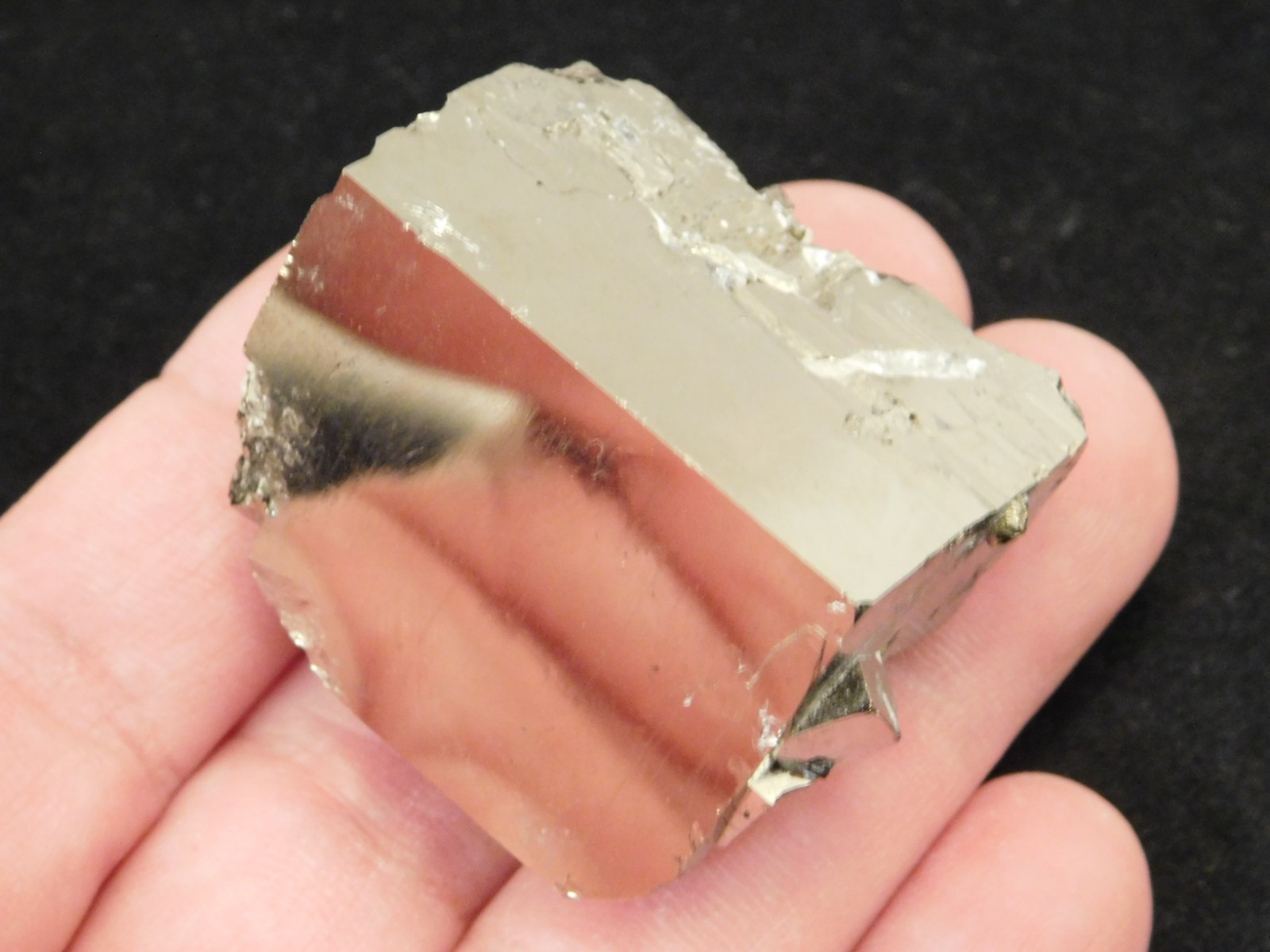 100% Natural Pyrite CUBE Huanzala Mine Peru 125gr