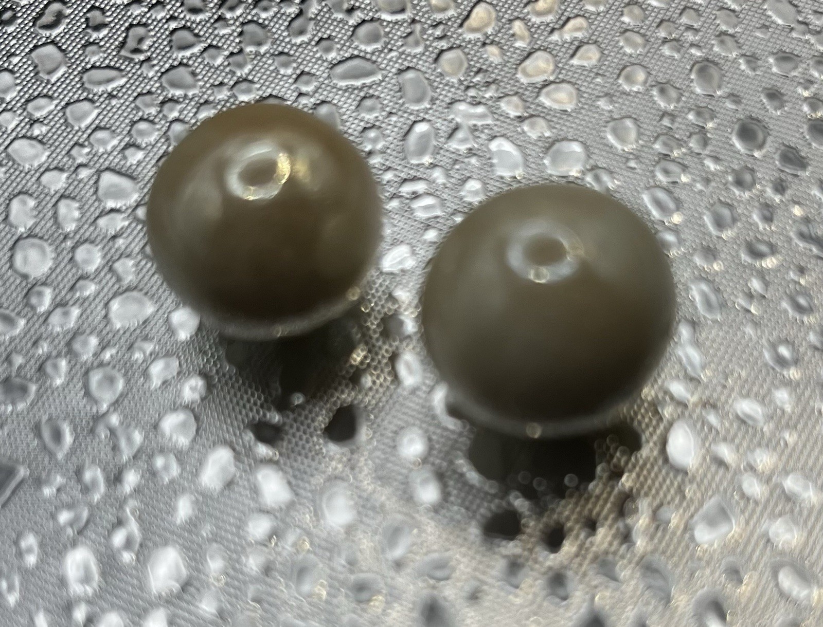 Rare Wild Pearl Set Of 2 Beautifly Natural High Polished
